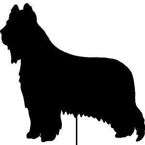 Briard Garden Stake
