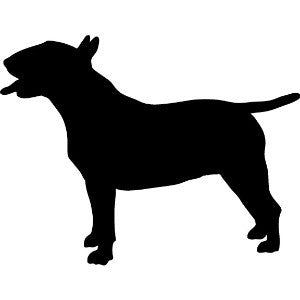 Bull Terrier Wall Hanging