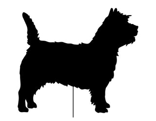 Cairn Terrier Garden Art