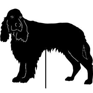 English Springer Spaniel Plant Stake