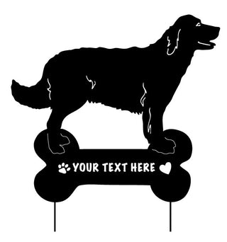 Golden Retriever Pet Stake Memorial