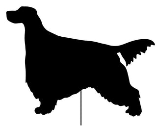 Estaca de jardín o para colgar en la pared de Gordon Setter