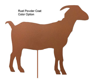 Goat metal art