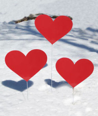 Heart Garden Stakes