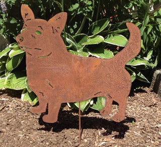 Cardigan Welsh Corgi Garden Stake