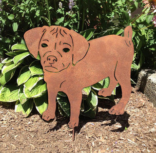Puggle Garden Stake