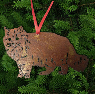 Long Haired Cat Ornament