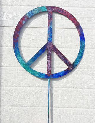 metal peace sign