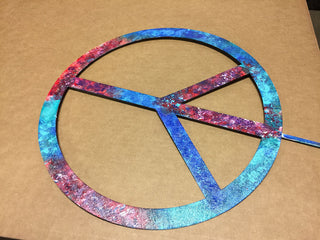 Outdoor Peace Sign