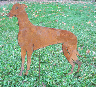 Greyhound statue