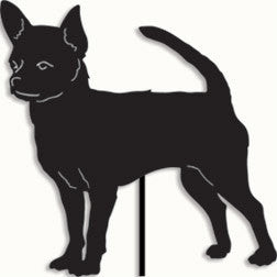 Chihuahua Garden Stake