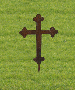 Cross Garden Stake