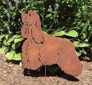 Cocker Spaniel Garden Stake
