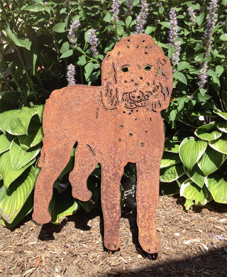 Golden Doodle Garden Stake