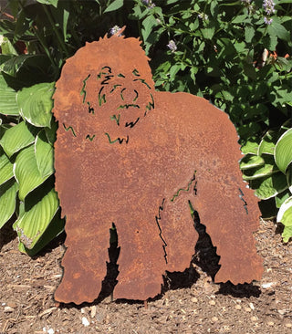 Labradoodle Garden Stake