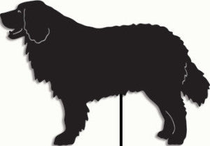 Bernese Mountain Dog Garden Stake