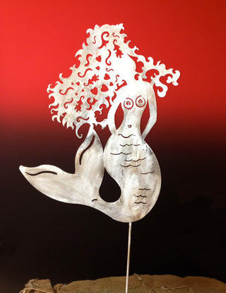 Mermaid Garden Stake