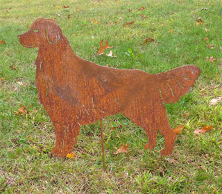 Golden Retriever Statue