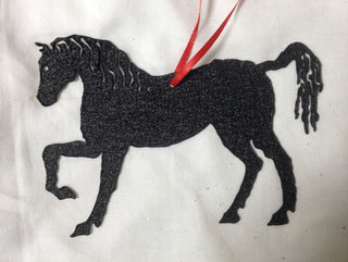 Black Horse Ornament