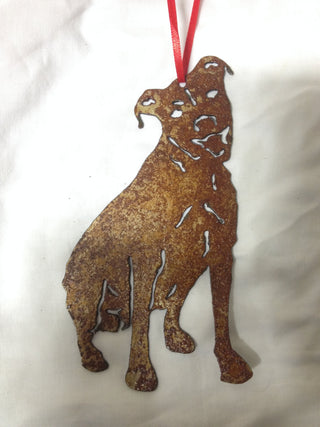 Pit Bull Ornament