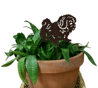 Estaca de planta para perro pequinés