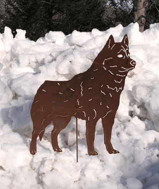 Husky Statue
