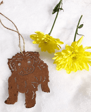 Tea Cup Poodle Plant Stake