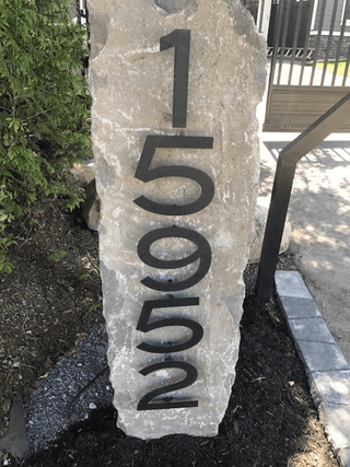 Modern Address Numbers