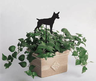 Rat Terrier Plant Stake