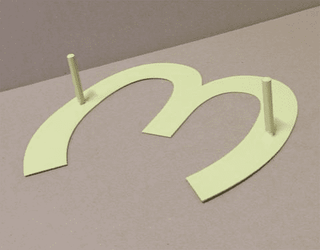 Numbers with pins