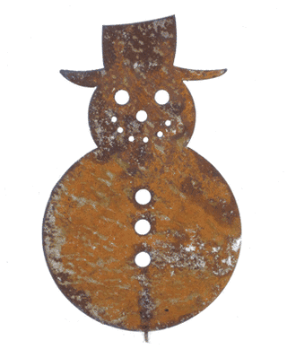 rusty snowman