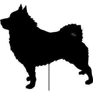 Schipperke Garden Stake