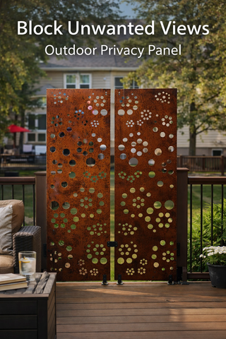 Outdoor privacy screen ideas for patio and backyard