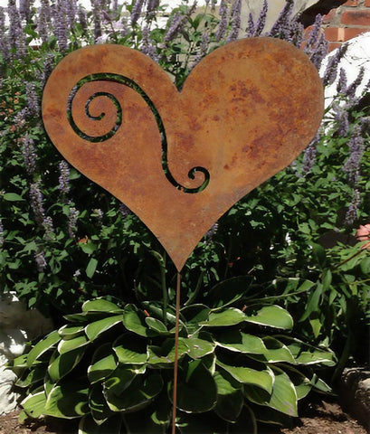 Heart Garden Stake or Wall Hanging