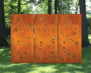 Outdoor Metal Screens (60” & 72”) – Heavy-Duty Steel for Privacy & Backyard
