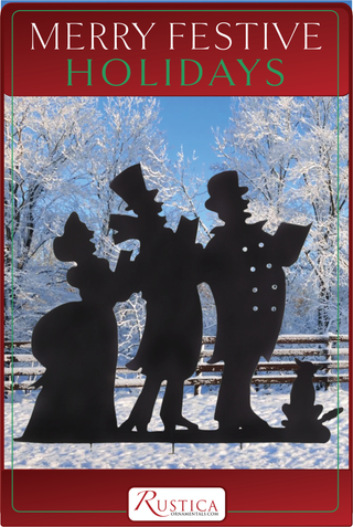 Silhouette de chants de Noël