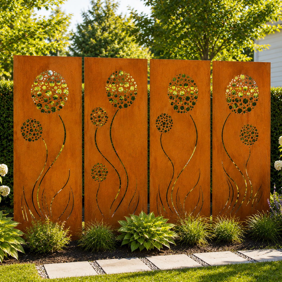 Outdoor Privacy Screens & Large Metal Wall Art – Rustica Ornamentals