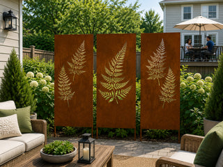 Outdoor Metal Panels (60” & 72”) – Heavy-Duty Steel for Patio, Fence & Backyard