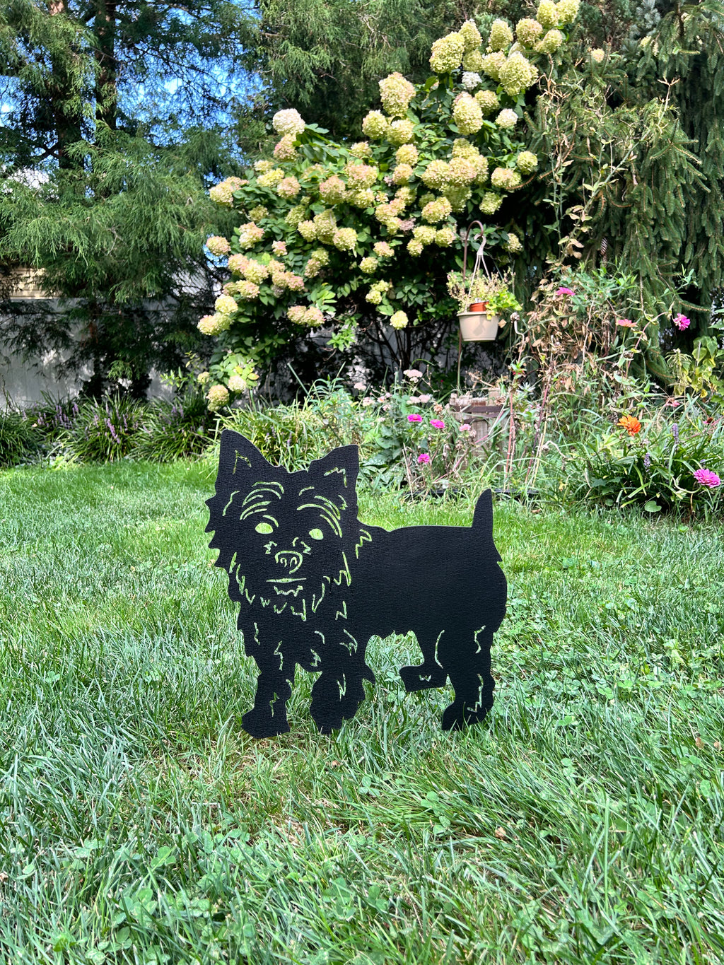 Yorkie Statue or Dog Wall Art – Rustica Ornamentals