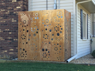 Outdoor Privacy Wall 