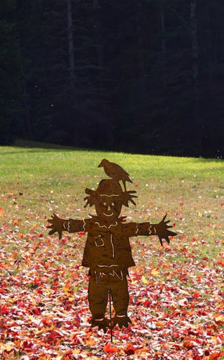 Scarecrow Fall Garden Decor