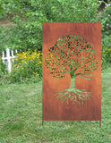 Tree of Life Metal Privacy Screen or Wall Hanging