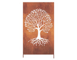Tree of Life Metal Privacy Screen or Wall Hanging