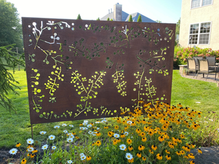 Écrans de confidentialité en métal / Tentures murales en métal