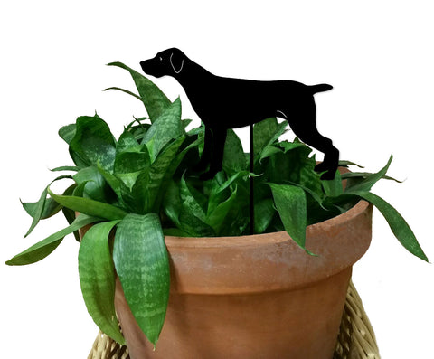 German Shorthaired Pointer Plant Stake