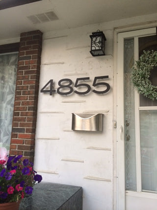 Modern Address Numbers