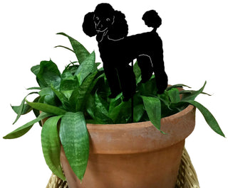 Poodle Plant Stake
