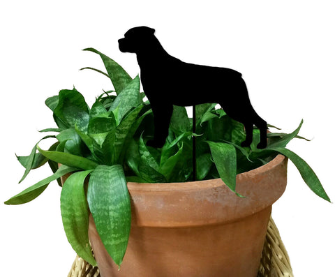 Rottweiler Plant Stake (style 1)