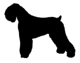 Black Russian Terrier Garden Stake or Wall Hanging / Dog Memorial