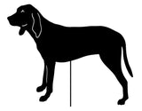 Coon Hound Plant Stake